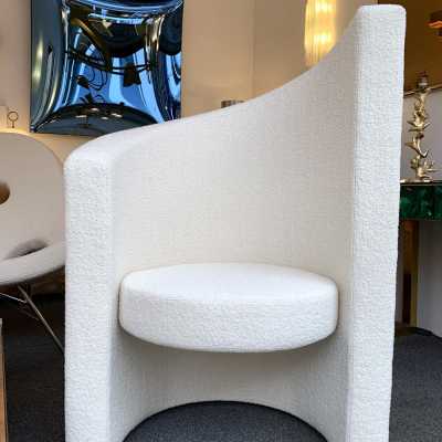 armchairs loop pile paolo pallucco italy 1970 1980