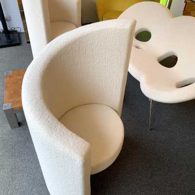 armchairs loop pile paolo pallucco italy 1970 1980