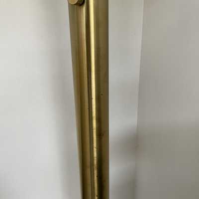 opaline brass floor lamp pia guidetti crippa luci italy 1970