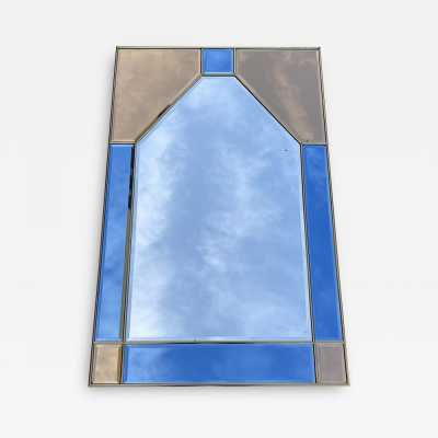 mirror glazing bead brass memphis italy 1970 1980