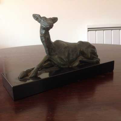 Bronze doe