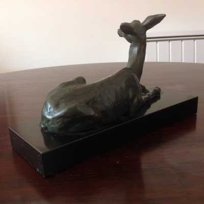 Bronze doe