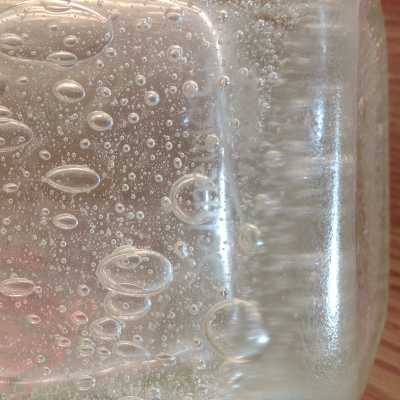 SCHNEIDER glass vase