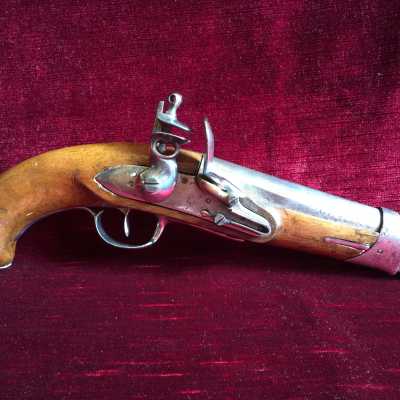 French Flintlock Pistol - French Revolutionary Period (late 18th century)