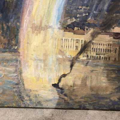 Slavic school painting
