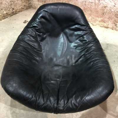Leather armchairs