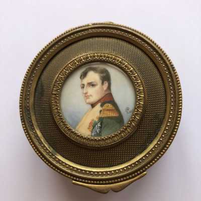 Napoleon Box in Brass