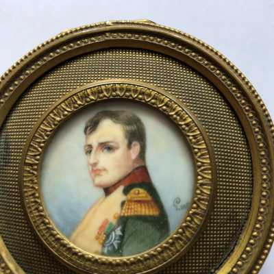 Napoleon Box in Brass