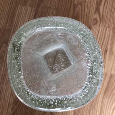 SCHNEIDER glass vase
