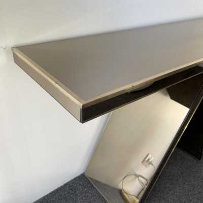 console mirror brass nazaret romeo rega italy 1970