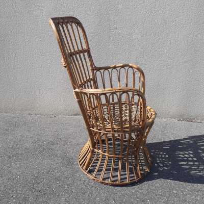 Rattan armchair Dal Vera