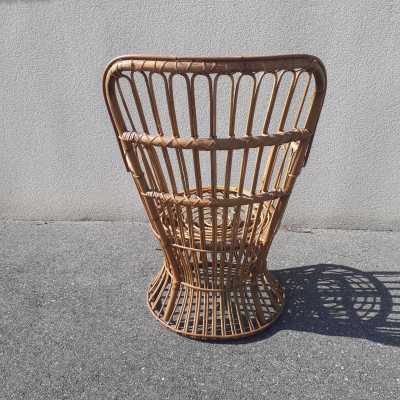 Rattan armchair Dal Vera