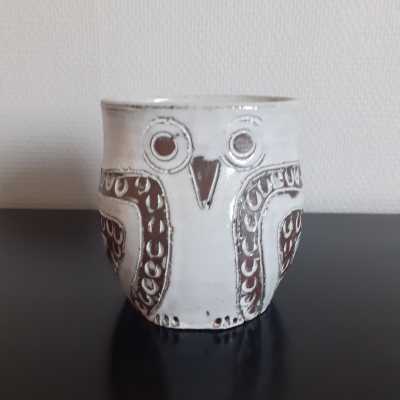 owl vase
