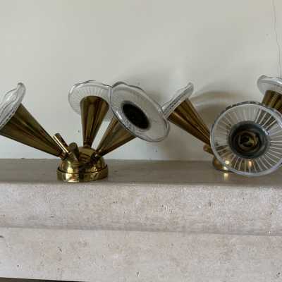 Sputnik wall lights