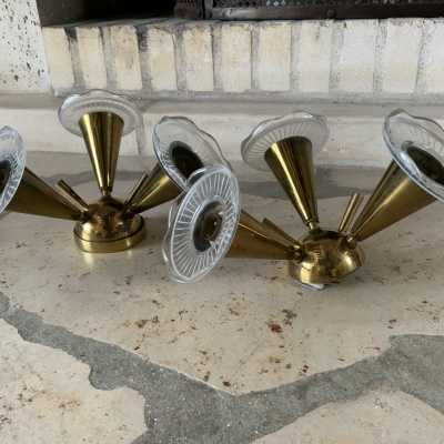 Sputnik wall lights