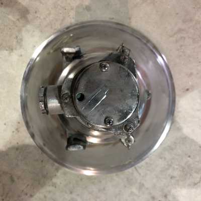Industrial aluminum pendant light