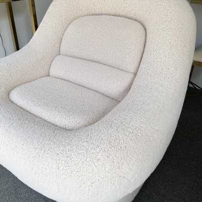 armchairs pair loopy fabrics nuava emilio guarnacci italy 1970