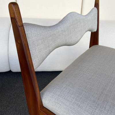 wood compass armchairs pierre jeanneret jean royère italy 1960 gio ponti