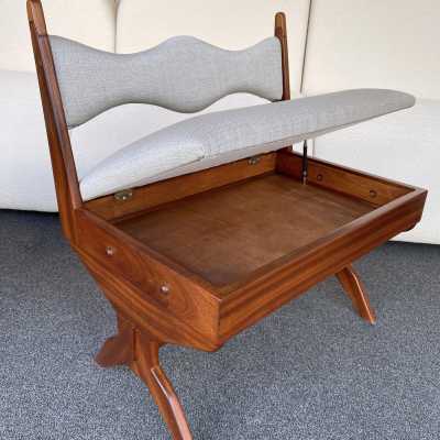 wood compass armchairs pierre jeanneret jean royère italy 1960 gio ponti