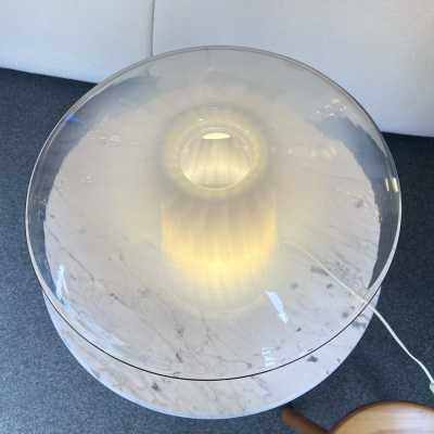 Murano glass mushroom lamp venini italy 1970