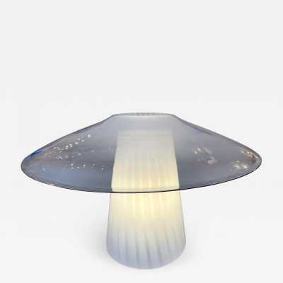 Murano glass mushroom lamp venini italy 1970
