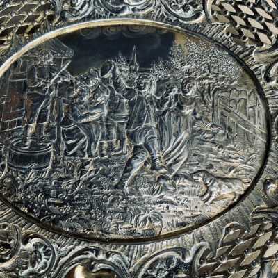 Silver dish