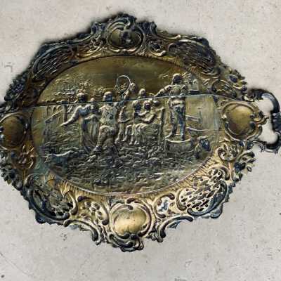 Silver dish