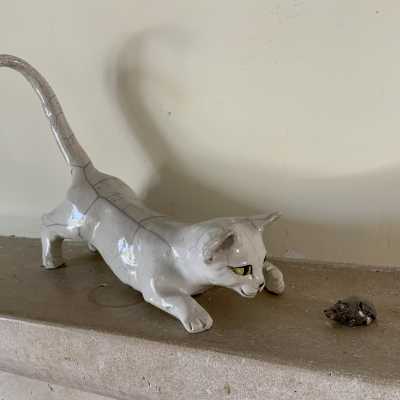 Raku cat