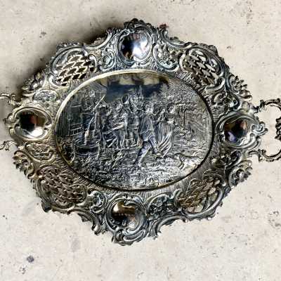 Silver dish