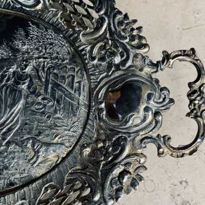 Silver dish