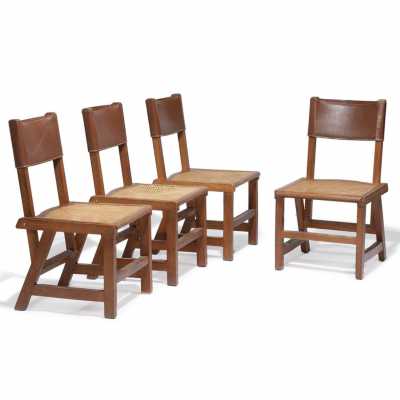 4 Adnet chairs