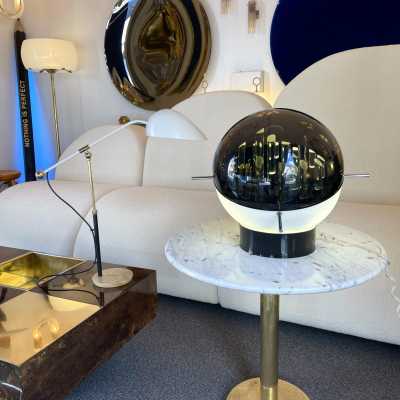 space age plexiglass lamp gaetano missaglia italy 1970