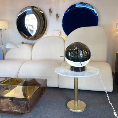 space age plexiglass lamp gaetano missaglia italy 1970