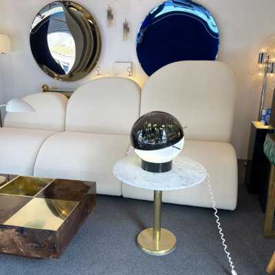space age plexiglass lamp gaetano missaglia italy 1970