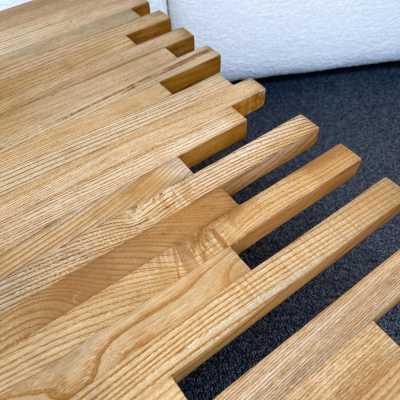 wooden coffee table giovanni michlucci italy 1960 1970