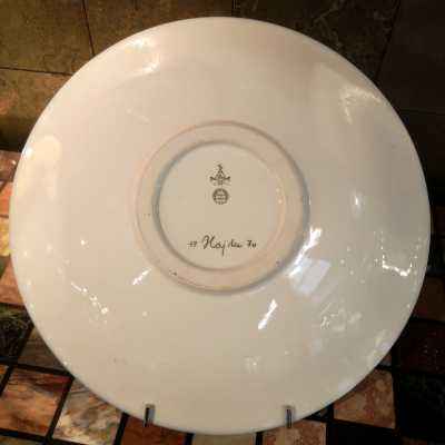 Etienne Hajdu for Sèvres, Diane porcelain service, dish