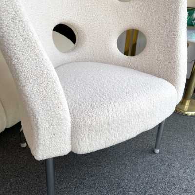 armchairs loop pile fabrics paolo rizzatto italy contemporary 1980 1990