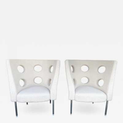 armchairs loop pile fabrics paolo rizzatto italy contemporary 1980 1990