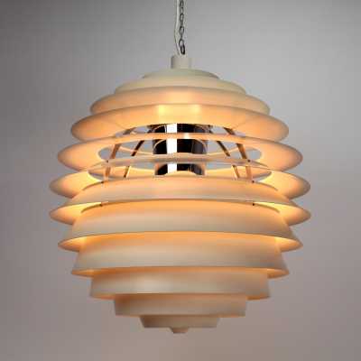 PH Louvre pendant lamp by Poul Henningsen by Louis Poulsen