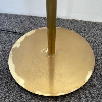 Floor lamp Clitunno Vico Magistretti Artemide brass Murano glass Italy 1960 1970