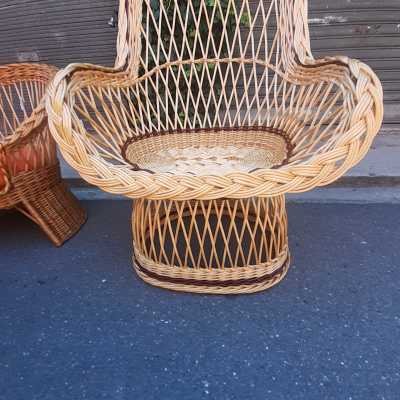 rattan lounge