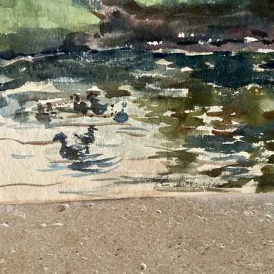 Watercolor landscapes