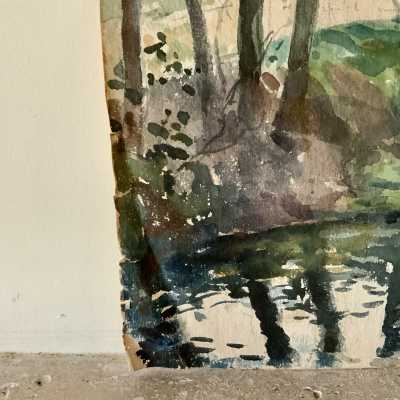 Watercolor landscapes