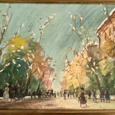 ANTAL BERKES painting