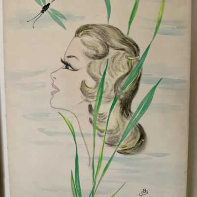 Feminine watercolors
