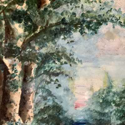Watercolor landscapes