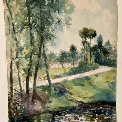 Watercolor landscapes