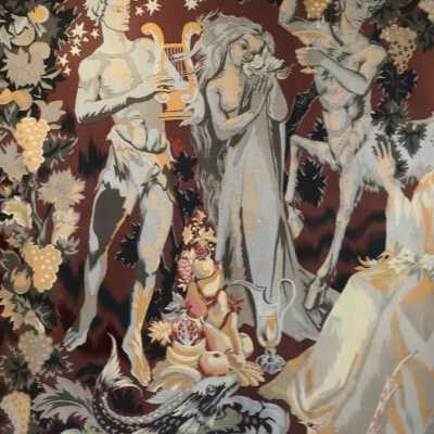 Fete du vin tapestry detail 1
