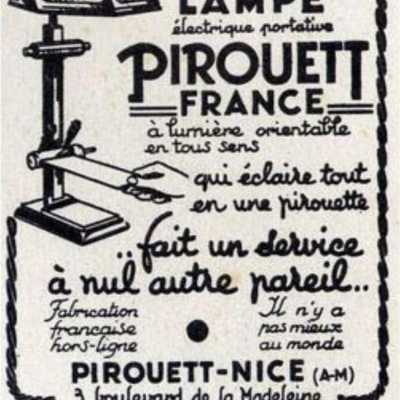 Pirouett lamp
