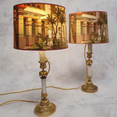 Pair of lamps Egypt
